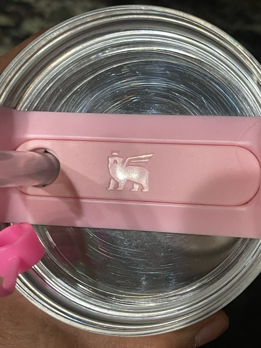Stanley Hot Pink 20oz Insulated Tumbler - Picture 4 of 5